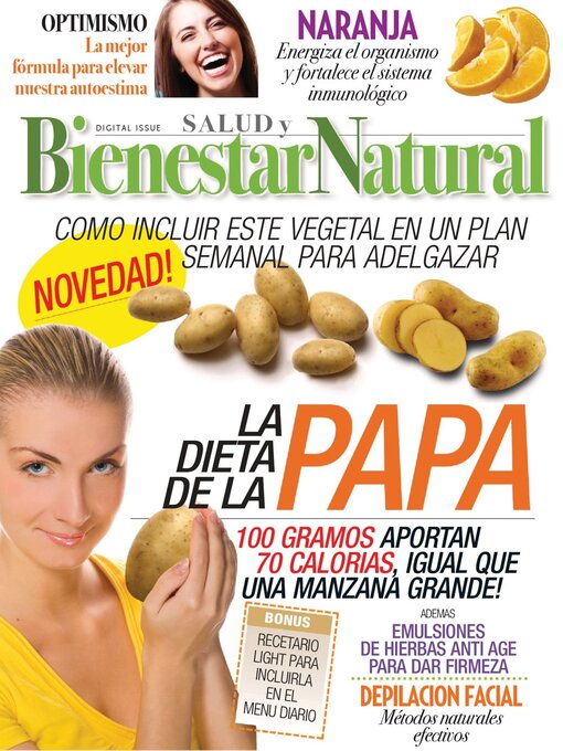 Cover image for Salud y Bienestar natural